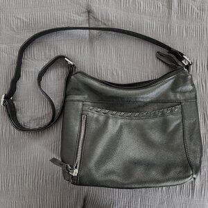 Great American Leather Works Cross Body 12" Shoulder Bag w Adjustable Strap